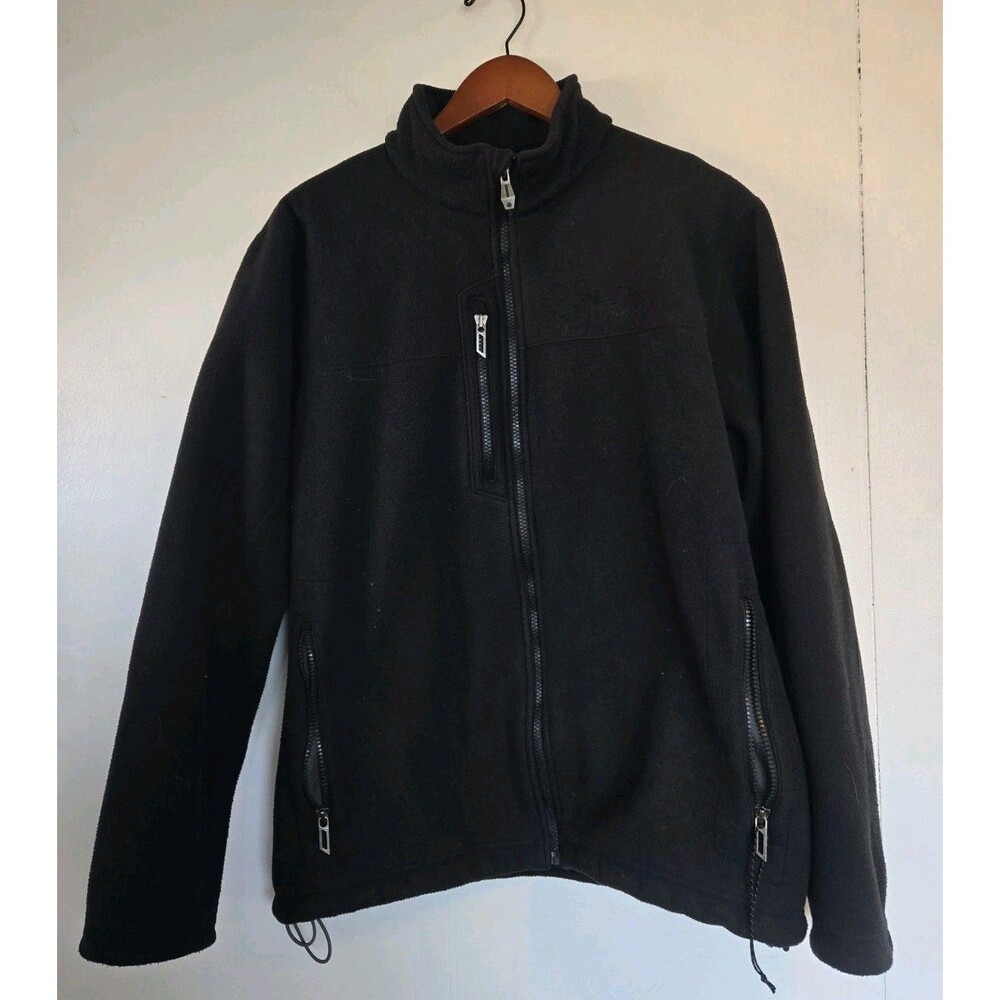 Under Armour Sweater Mens XL‎ 1/2 Zip Pullover Black 205381 Long Sleeve